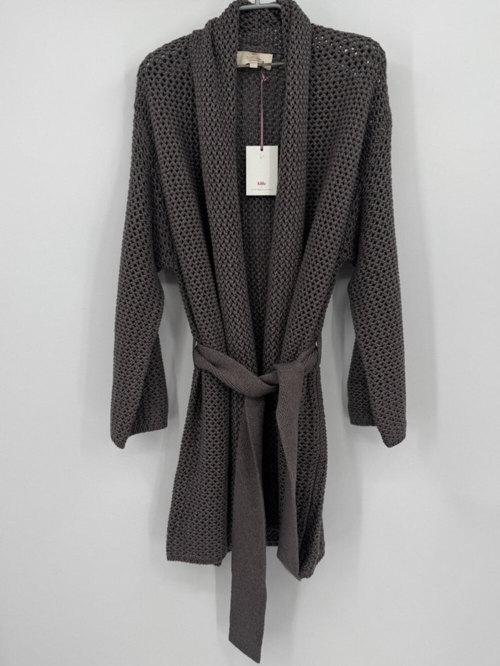 Kilte Collection x Julia Berolzheimer Oversized Wrap Sweater with Belt size 1 S